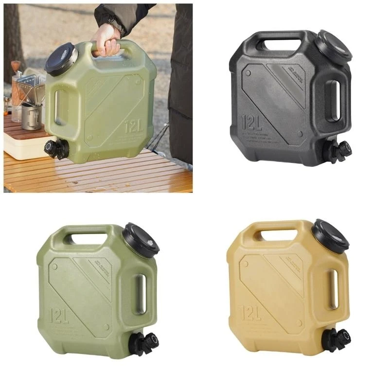 

Portables Water Storage Container Leak Proof Water Dispenser Water Storage Tanks for Camping and Vehicle Use 24BD