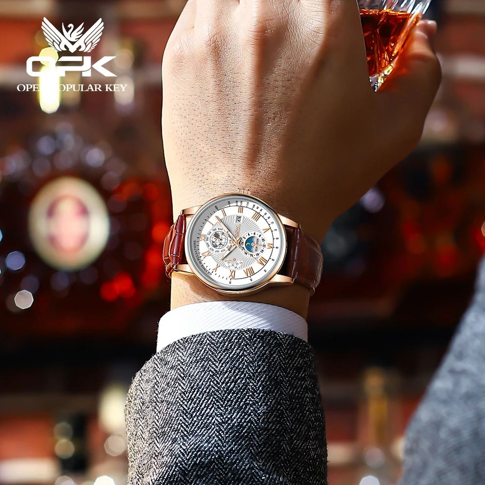 OPK 8153 Orologio da Uomo Eleg - Smartwatch Casual Watches For Men recensione e prezzo