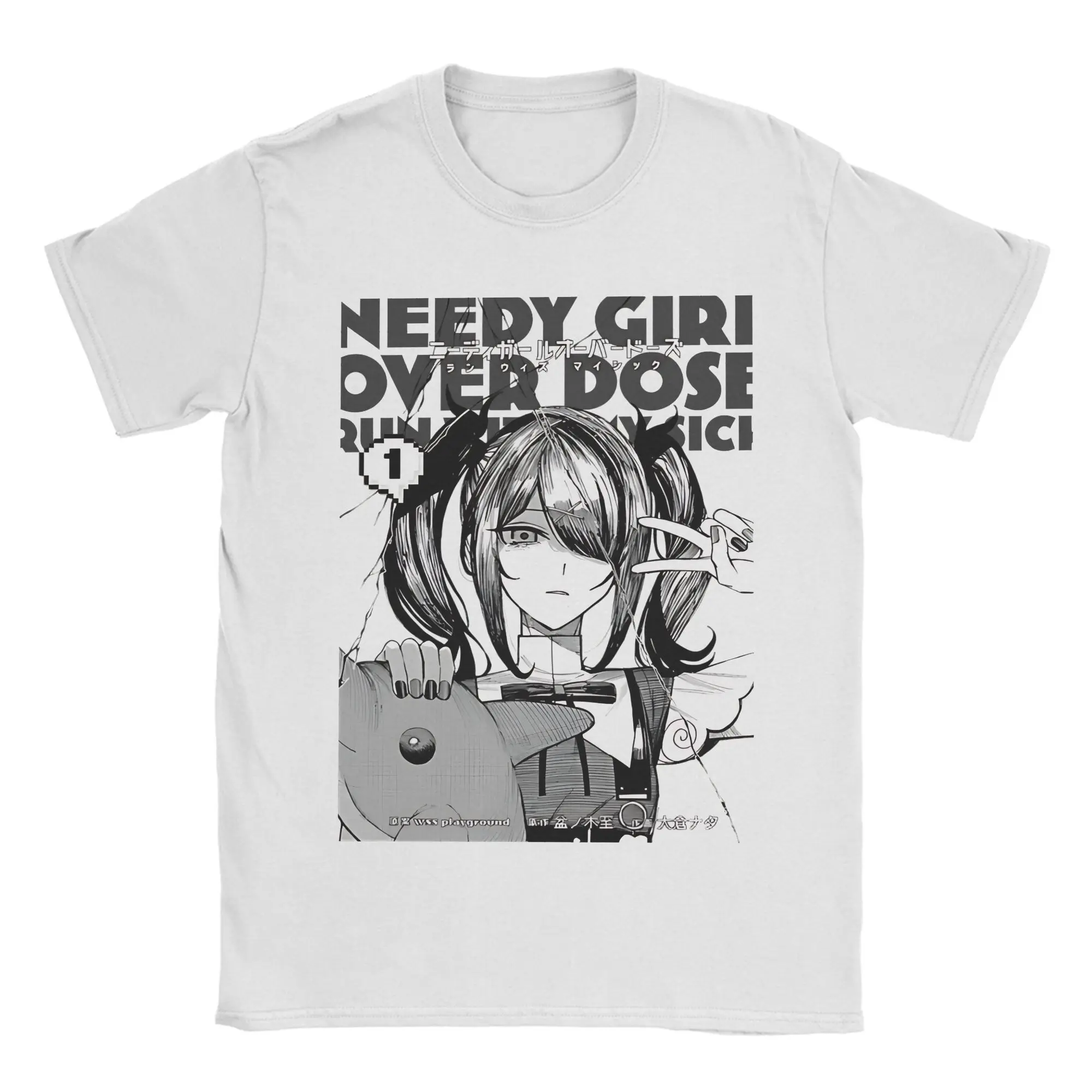 

Футболка Needy Streamer Overload для мужчин и женщин, идея подарка, футболки, хлопковая одежда