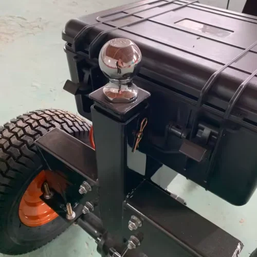 Adjustable Heavy Duty Carbon Steel Trailer Dolly OEM Customizable Manual Mover Electric Moving Cart For Tools Home Caravan