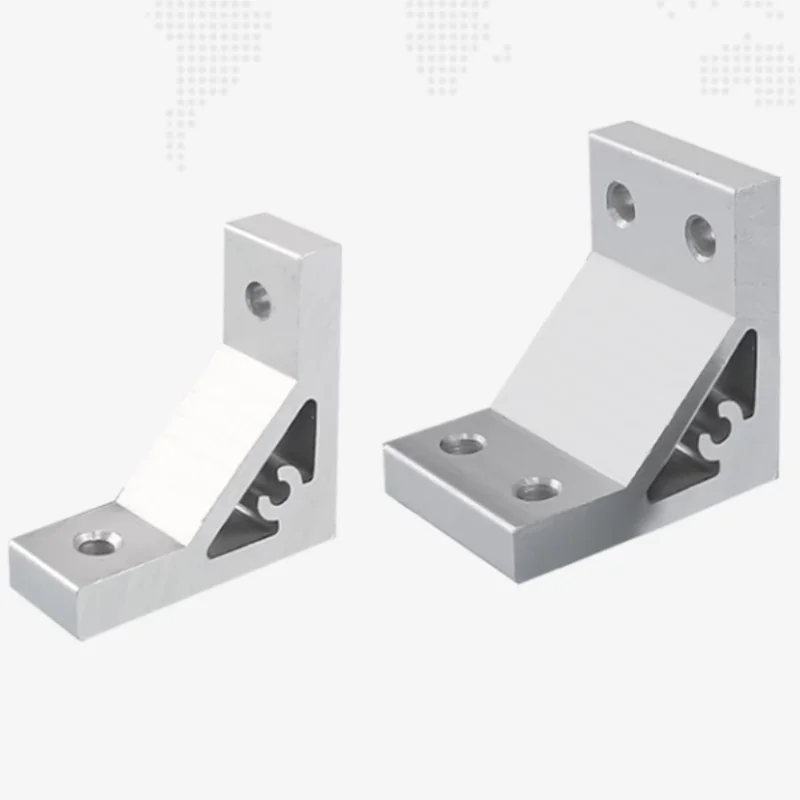 1PC 90 Degree Aluminium Angle Corner Joint Bracket for 2020 3030 4040 4545 5050 6060 Series Aluminum Profile