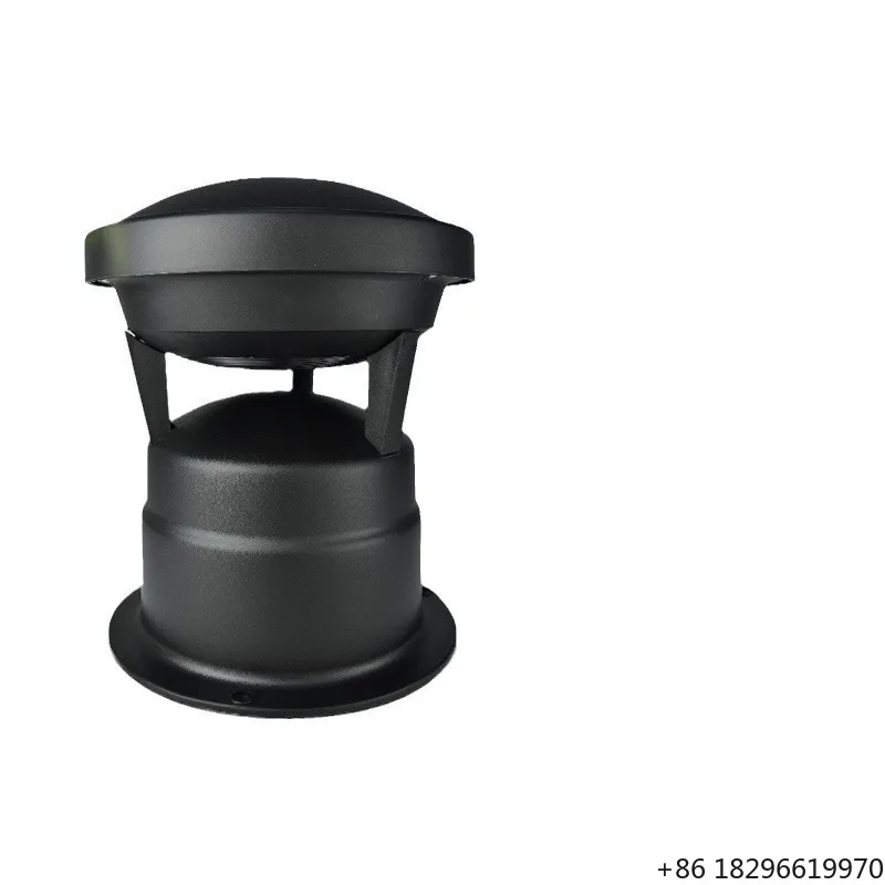 Lawn Speaker Lighthouse-Shaped Outdoor Waterproof Audio System 10-30W Output Power Available Black Green
