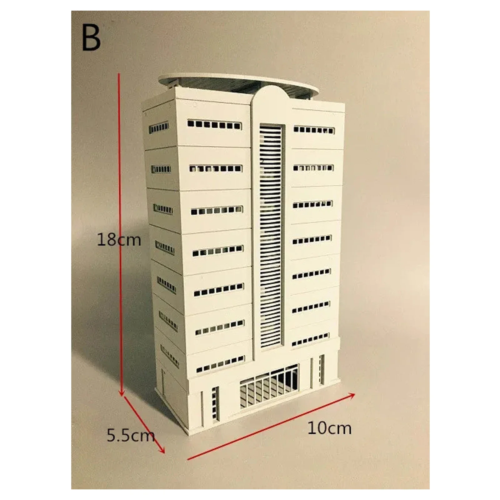 N Scale Outland Building Model Gauge 1/144 Scene Modern House Apartment Miniatures Ornaments Crafts High Quality DIY toys Gift