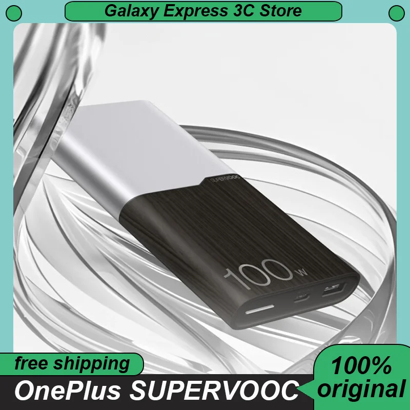 OnePlus SUPERVOOC 100 واط قوة البنك 12000 مللي أمبير سعة كبيرة بنك الطاقة المحمول المحمولة PowerBank مخصص ملحقات الهاتف المحمول
