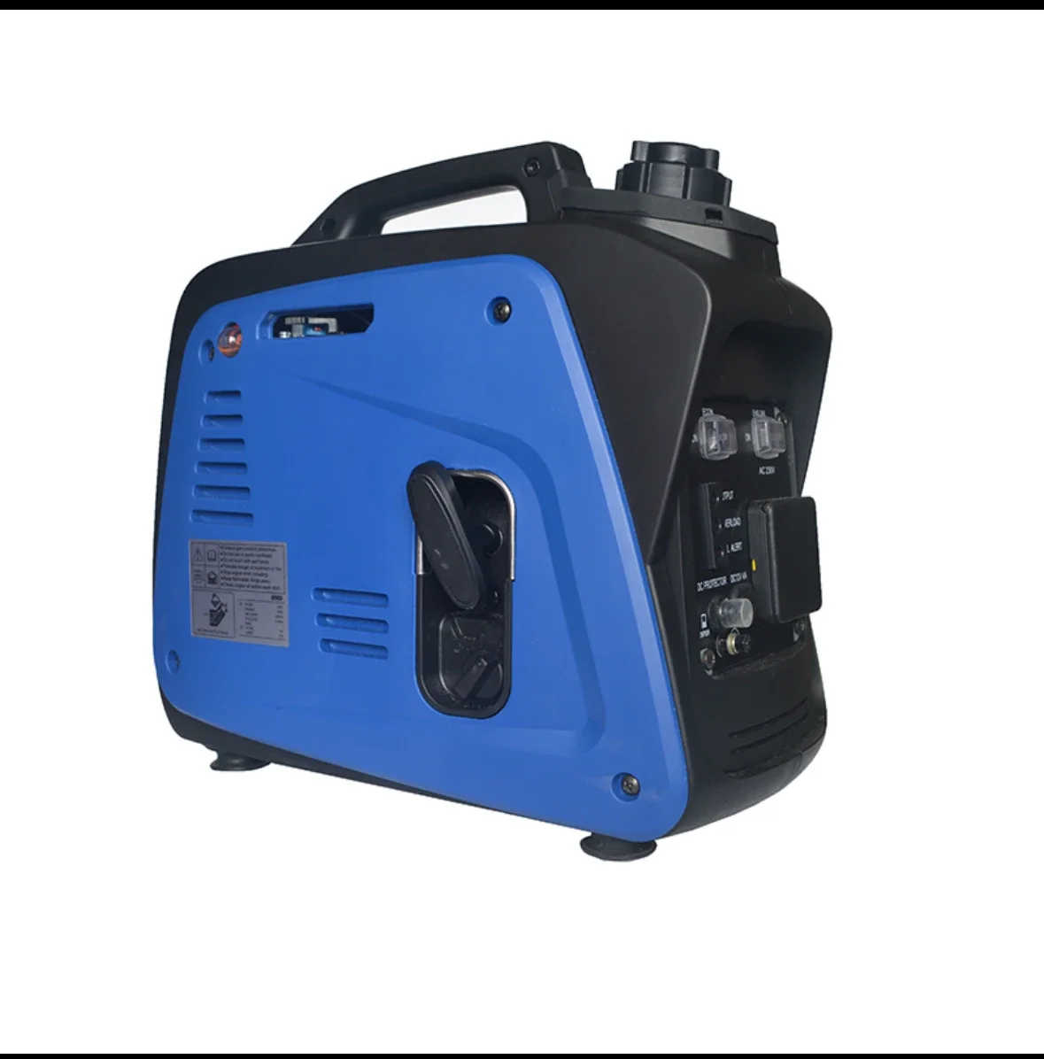 Gasoline inverter generator 800W2200W silent portable outdoor extended range camping self-driving