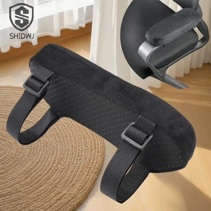 1/2Pcs Memory Foam Soft Armrest Winter Popular Comfortable Car Chair Arm Pillow Hand Pad Auto Replacement Accessories