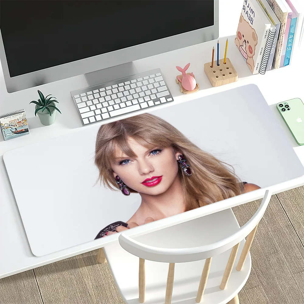 Singer T-Taylor Swift Mouse Pad Gamer Cabinet Pc Desk Mat Keyboard Computer Desks Xxl Mousepad Large Mausepad