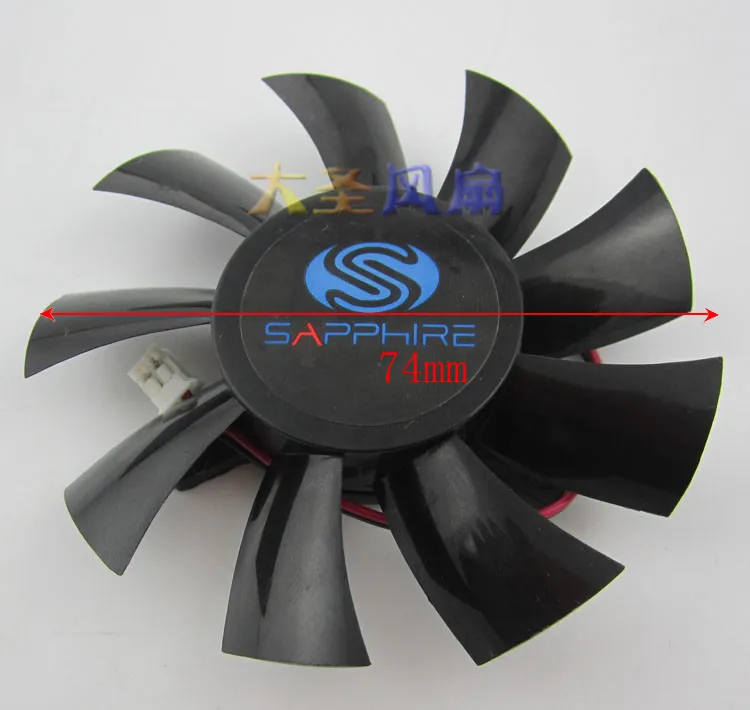 Free shipping sapphire 6770 platinum graphics card fan FS1280-A1842C 12V 0.28A cooling fan