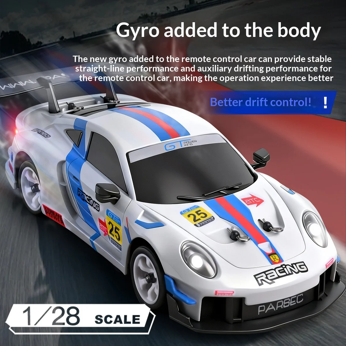 Wltoys 284191 1:28 Carro de Rally RC de Alta Velocidade e 284019-A Elétrico 4WD Drift Racer - Veículos de Corrida de Controle Remoto