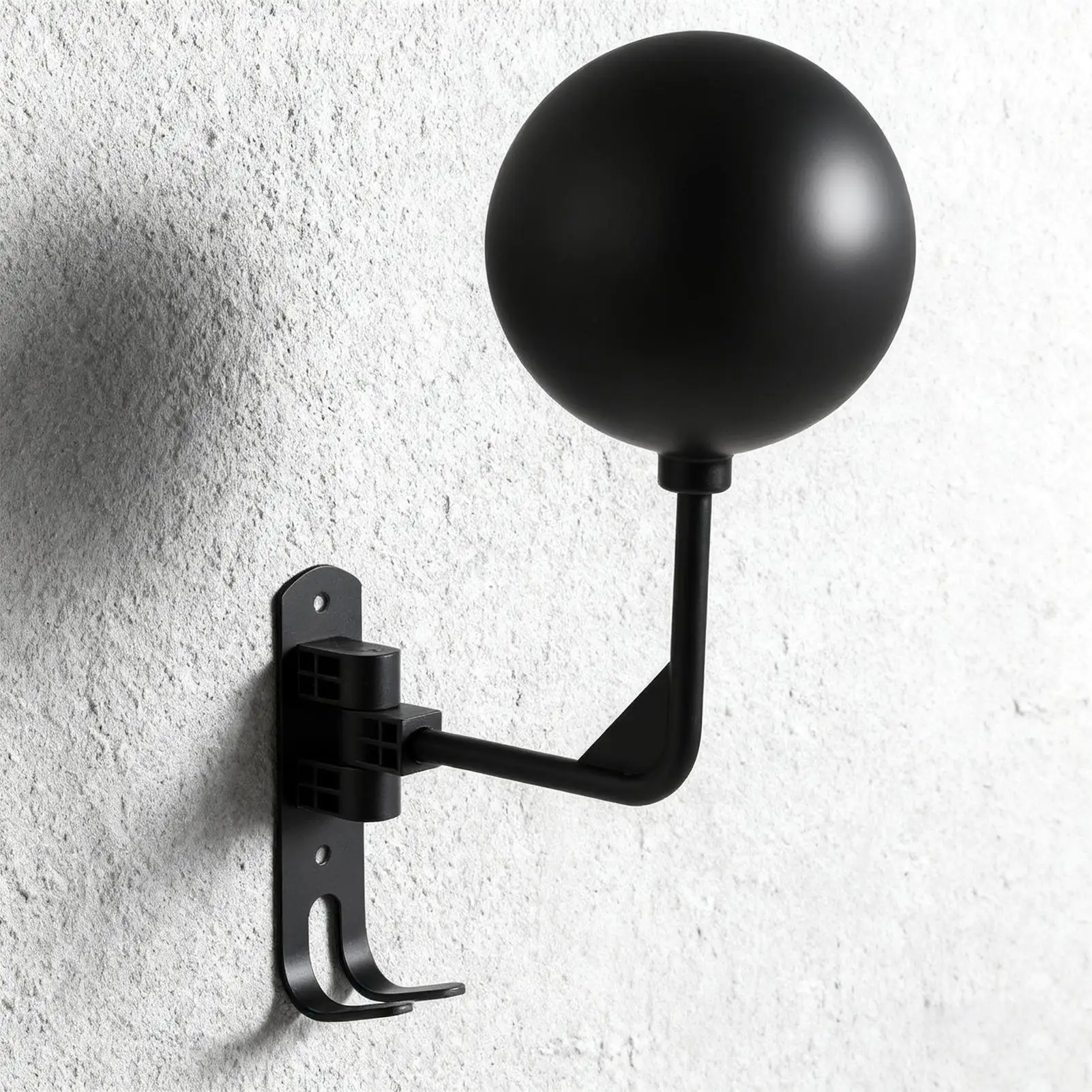 

Motorcycle Helmet Holder Wall-Mounted 180-Degree Rotatable Helmet Mount Wall-Mounted for Home Bedrooms Living Room Garage Gear