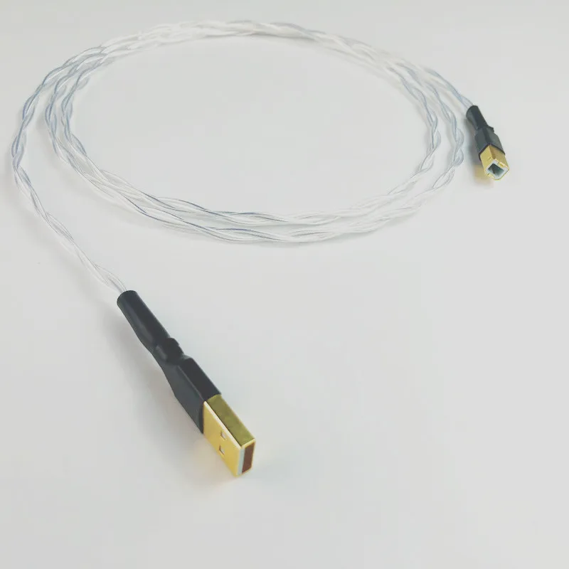 

Nordost Odin Decoder DAC Data Cable Silver Plated + Shield Type A to B USB Sound Card Digital Cables