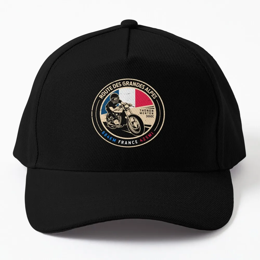 Route des Grandes Alpes France Motorcycle Baseball Cap Rave Anime Horse Hat Baseball Cap Men Women's