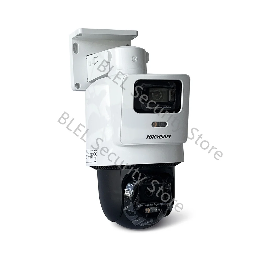 Hikvision DS-2SE2C400MWG-E/14 TandemVu 4MP+4MP Fixed Lens POE PT Network Camera Hik-Connect POE Multi-Language CCTV System