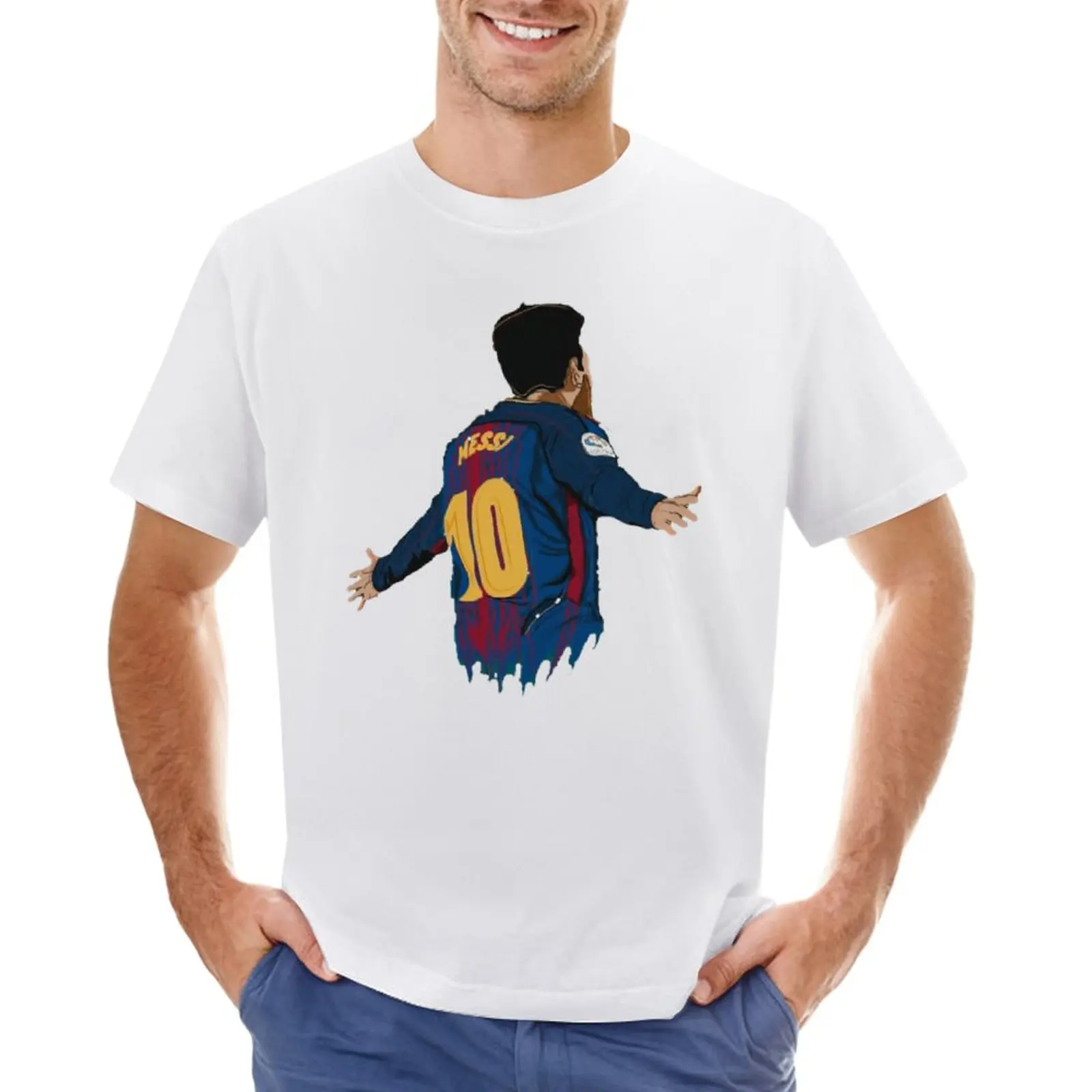 CELEBRAÇÃO-Campanha Vintage Fitness, Leão, Andrés, Messi, Argentina, N ° 10, CABRA, Caricatura, Top Quality, EUA, 60 Tees