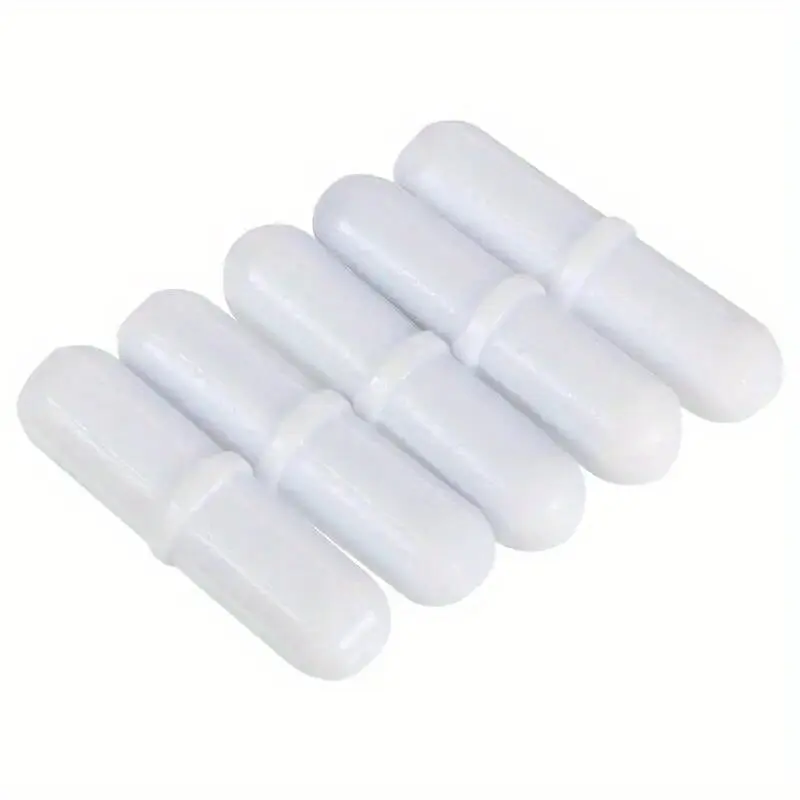 5Pcs Laboratory Magnetic Bar Cylindrical Magnetic Stirrings Rod Magnetic Stirrings Mixer Corrosion Resistant Mixer Rod 3 Types