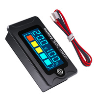 PZEM-009 Mini Battery Tester DC 8-100V LCD Digital Color Display Voltmeter Car Voltage Meter Portable Battery Tester