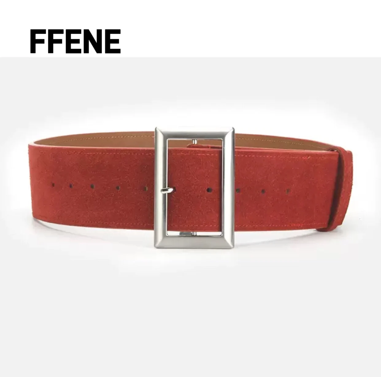 

Ladies' belt, stylish and luxurious design, wide belt, overcoat style, high-end genuine leather,multifunctional,minimalist style