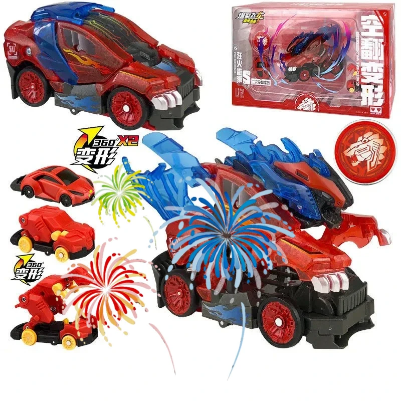 Screechers Wild Screech Capture Wafer 360, Coche Transformable en Robot, Figura de Acción, Juguete Coleccionable, Regalo para Niños