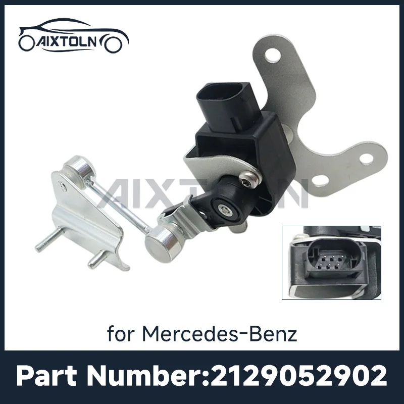 Rear Left Suspension Ride Height Sensor 2129052902 for Mercedes-Benz W212 W204 Coupe/Convertible W207 C218 Car Accessories Tools