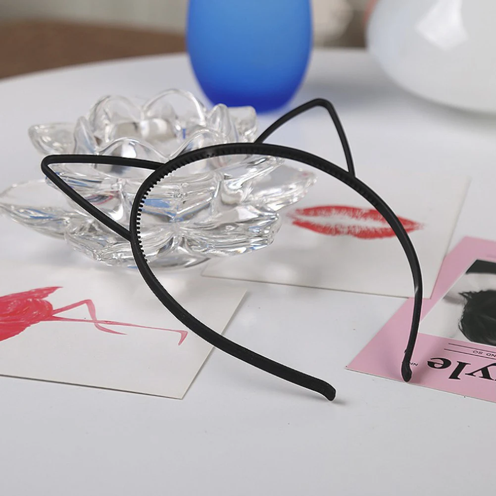 

20 Pcs Supplies for Cat Ears Headband Hair Bands Korean Version Hoops