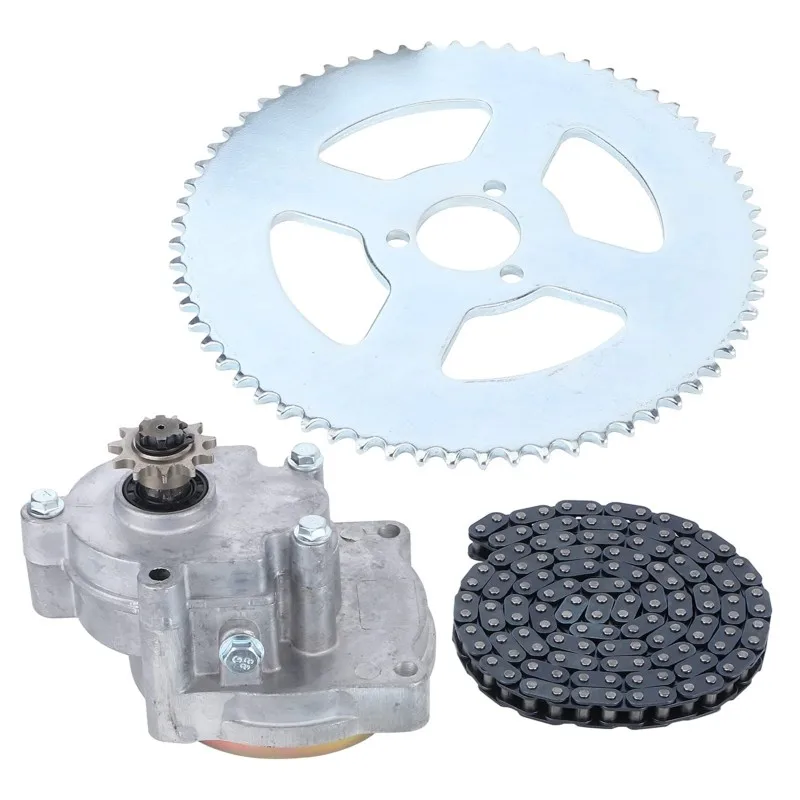 Gear Box T8F Chain Sprocket Kit Box Sprocket Chain Set For 43Cc 49Cc Kart Mini Moto Dirt Bike