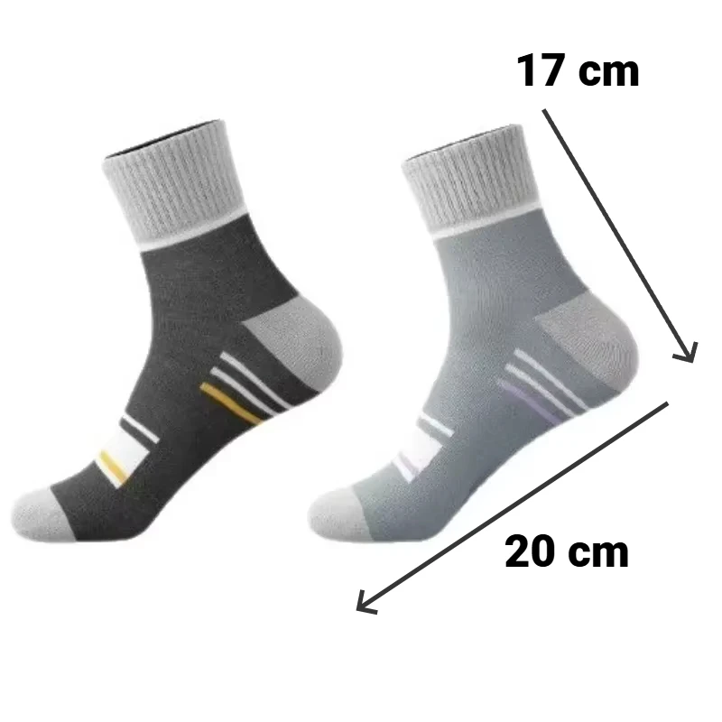5 Paar Herren-Socken, mittelhohe, dünne, atmungsaktive Socken für Frühling und Herbst, geeignet für Freizeitaktivitäten, Outdoor-Wanderungen, Basketball und den täglichen Sport. – Detail 1