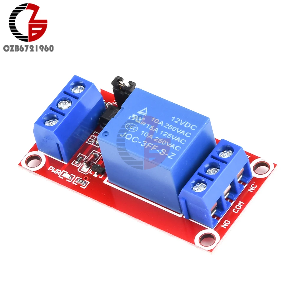 5V 9V 12V 24V Relay Module 1/2/4 Channel Relay Board Shield With Optocoupler Support High and Low Level Trigger