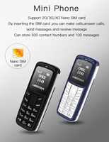 2024 Pocket Cellphone L8star Bm30 Mini Mobile Phone Headset Wireless Bluetooth-compatible Mobile Dialer Gtstar Gsm Mobile Phone