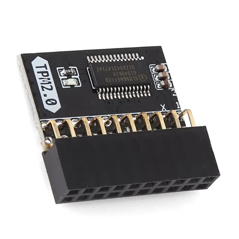 M18K-Mainboard Card TPM 2.0 20 Pin LPC Encrypted Security Module Board TPM2.0 Module For ASUS Gigabyte Motherboard