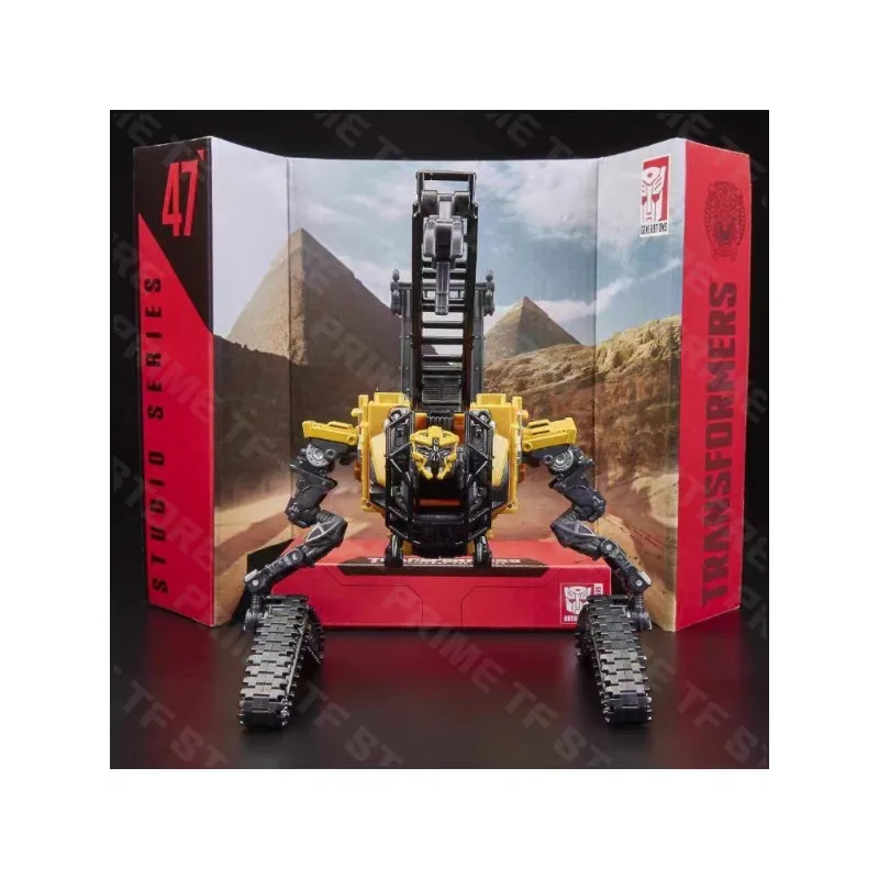 Juguete Original Hasbro Transformers SS Studio Series SS47 SS-47 CONSTRUCTICON HIGHTOWER Deluxe D-Class Figura de Anime Modelo de Juguete