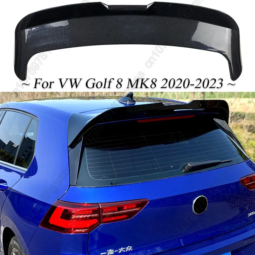 

Rear Spoiler Wing Tail Trunk Splitter For VW Golf 8 MK8 GTI GTD R TSI TDI 2020-2023 Second Generation Odinger Style Roof Spoiler