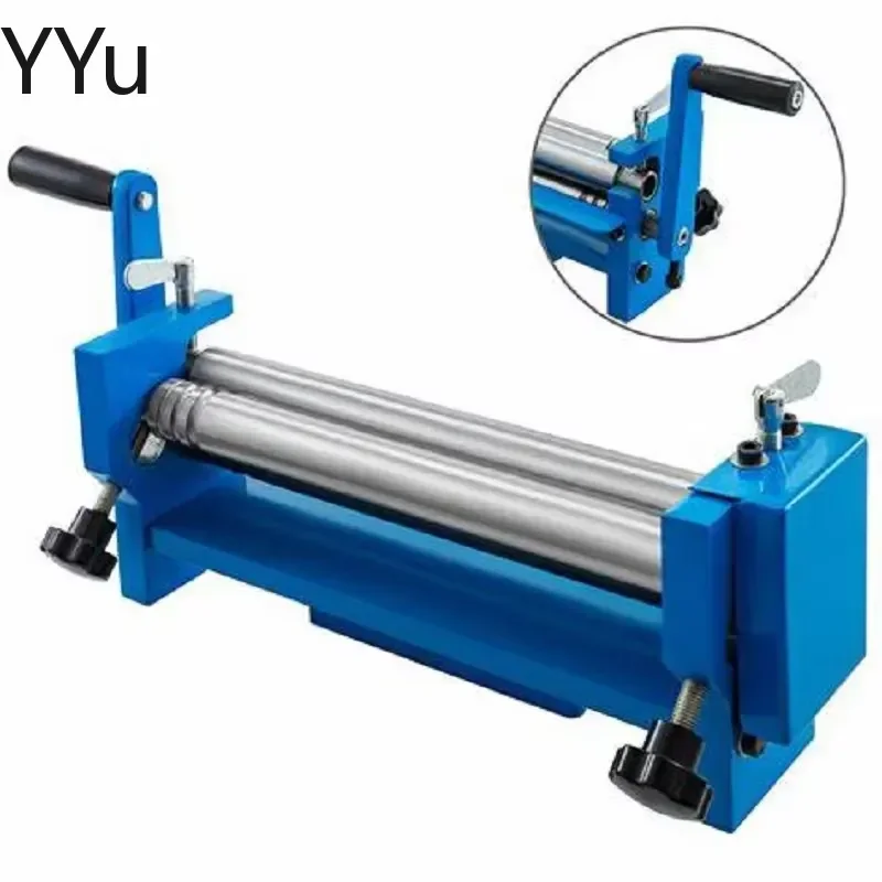 for SJ320 Manual Slip Roll Machine Steel Sheet Metal Roller Forming Bender for Press Brake Aluminum Iron Copper Plate Bending