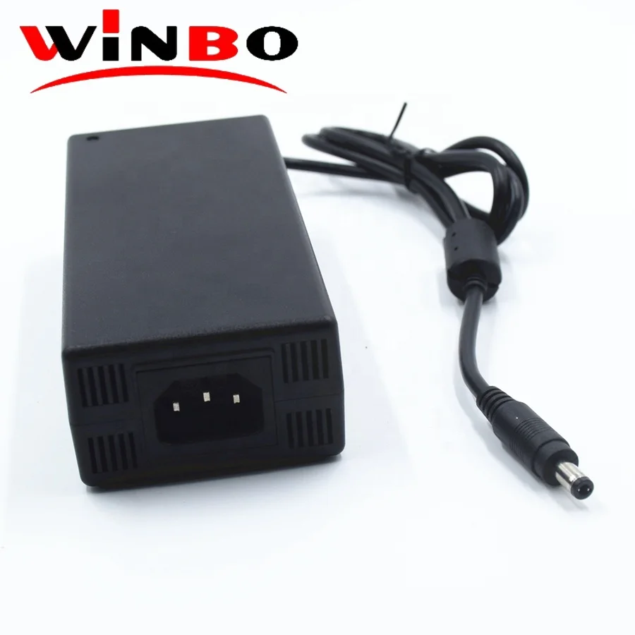 100W 12V7A Universal Travel Adapter 100-240V Wide Voltage Travel Adaptor with C6 C8 C14 Interface