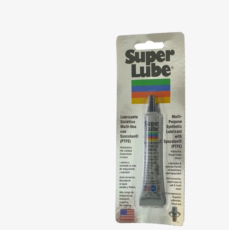 FOR Super Lube 21014 Grease Multi-Purpose Synthetic Grease 12g Lubricant with PTFE