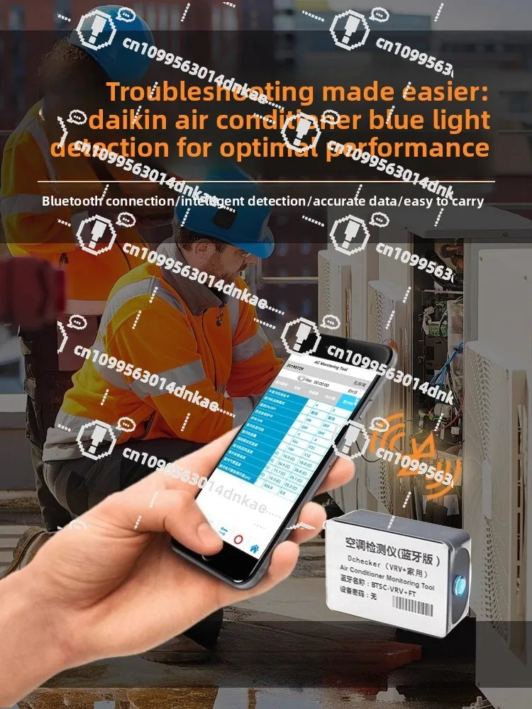 Professional Air Conditioner Bluetooth Detector Wireless Connection Fault Identification Model Recognition Maintenance Tool