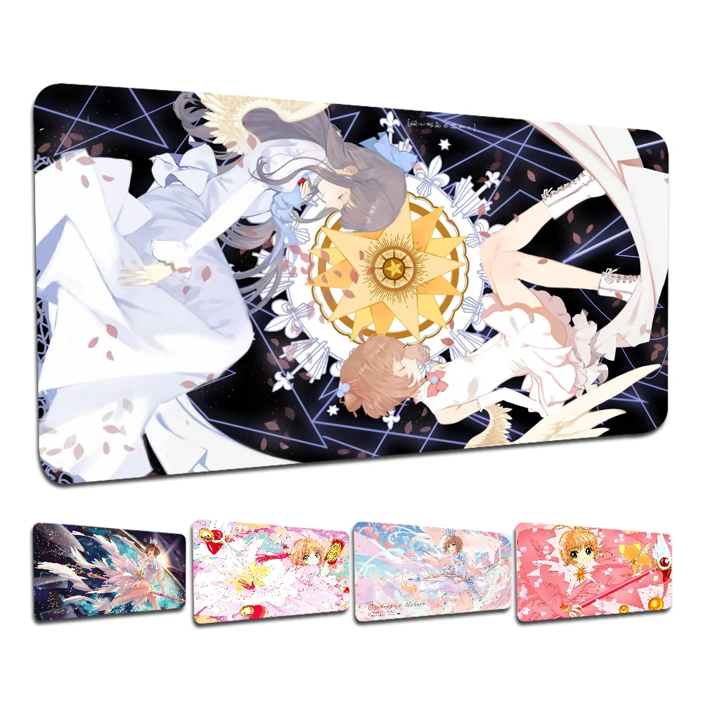 Magic Circle Card Captor Sakura Mousepad Boy Pad Natural Rubber Mousepad Desk Mat Size For Gameing World Of Tanks CS GO Zelda