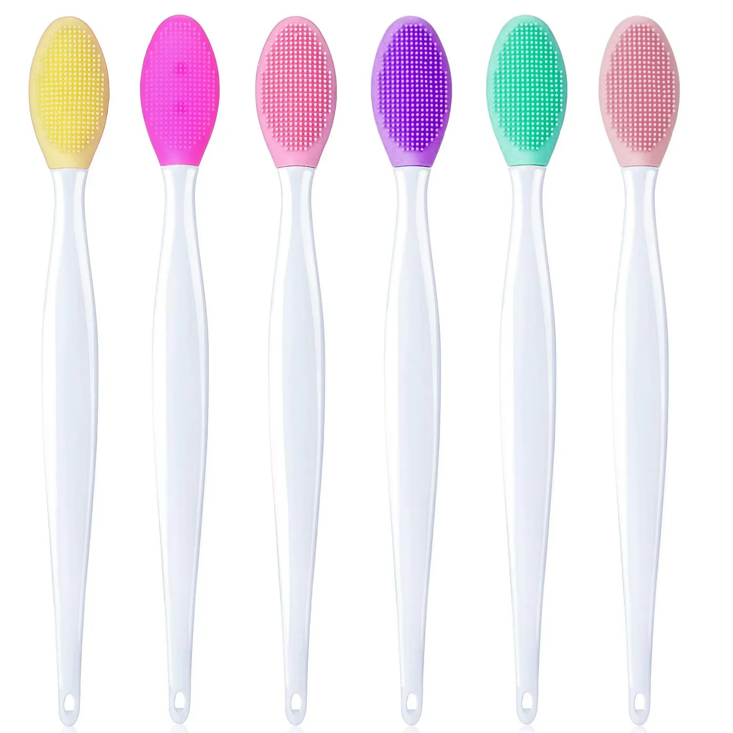 1Pc Schoonheid Huidverzorging Siliconenborstel Neus Mee-Eter Verwijderingsborstel Exfoliërende Tool Neus Reinigingsborstel Gezichtsverzorging Reinigingstool