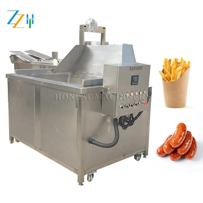 High Performance Industrial Deep Fryer / Industrial Deep Fryer Machine / Donut Fryer