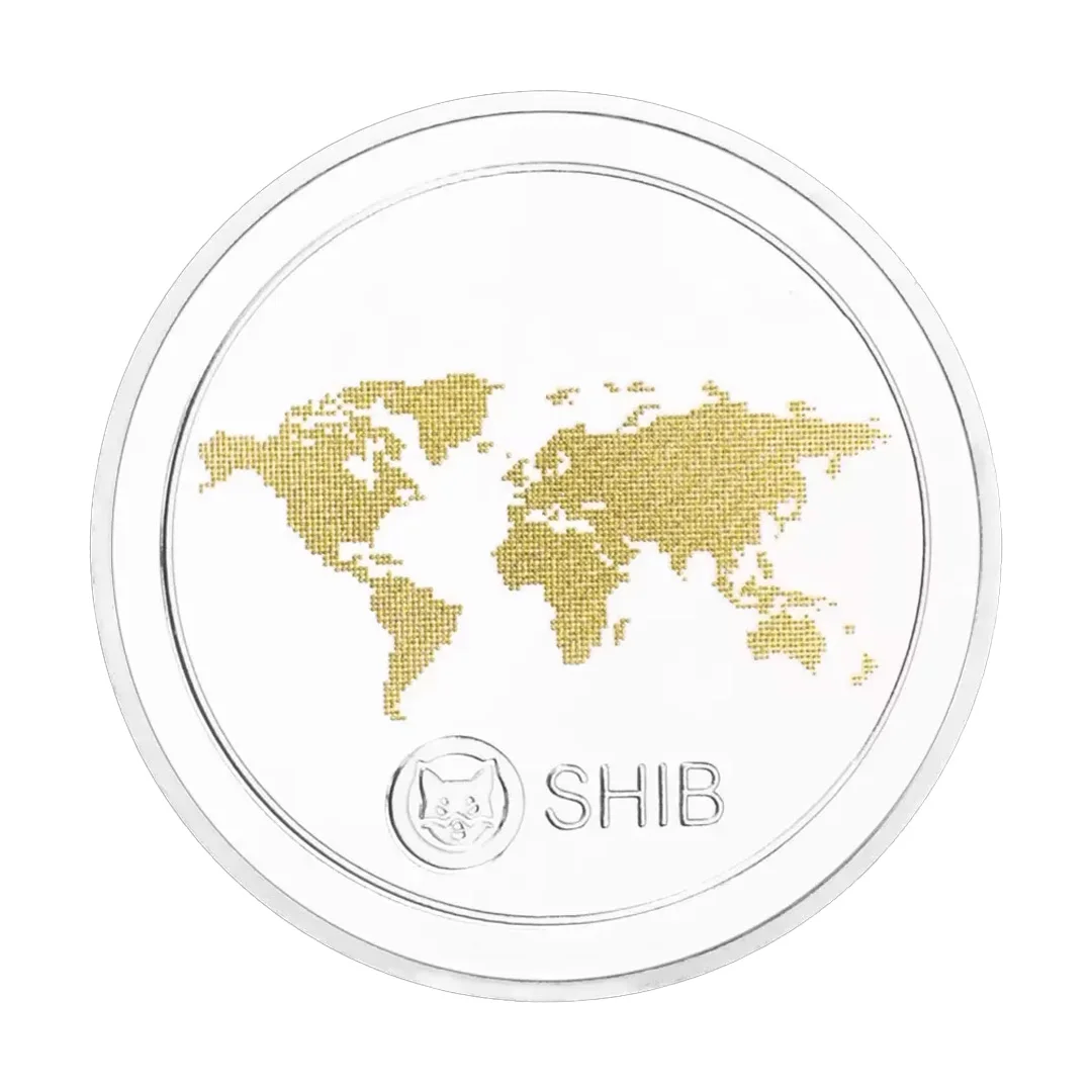 Doge Coin Killer SHIBA Souvernir Coin Silvery Plated Cute Shiba Physical Crypto Currency Coins
