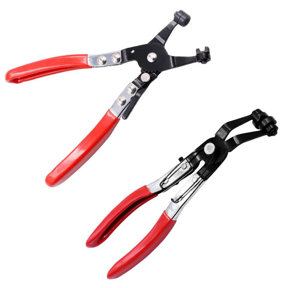 Auto Pliers Removal Tool Thicker Handle Flat Band Ring Tube Clamps Enhance Strength Comfort for Plumbing Water Fuel Coolant Hose