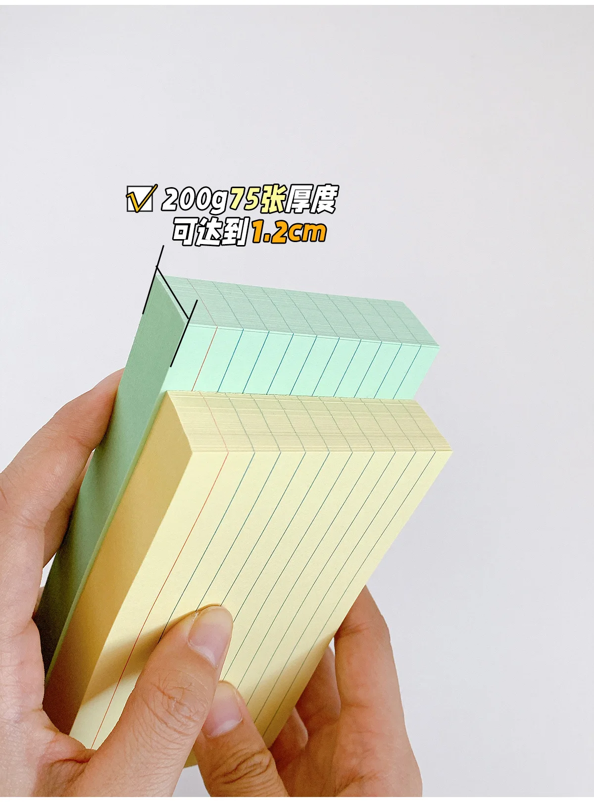 300 Pcs Cards Lined Note Cards 4x6 Ruled Flashcards Blank Portable Study Colorful Flashcards Materials