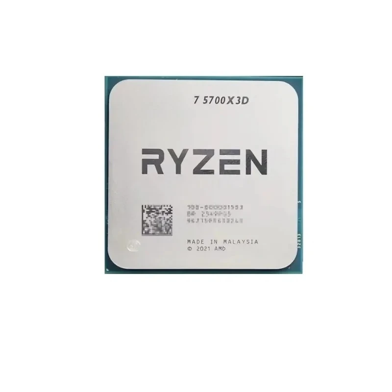 Core 16-Thread Desktop-Prozessor Neu Bulk Ryzen 7 5700X3D R7-5700G R7-5700X