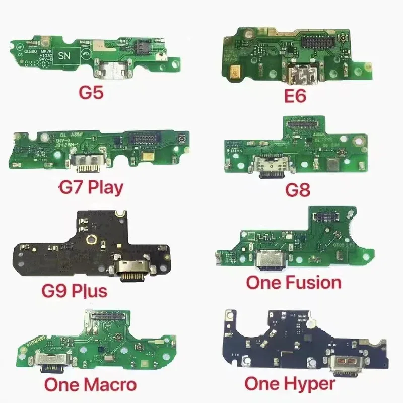 Pop Dock Connector Charging Charger Port Board For Motorola Moto G4 G5 G6 G7 G8 G9 Play Plus One Macro Hyper Power USB Flex Cabl