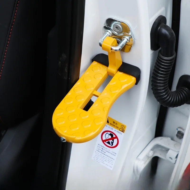 Auto Hilfs Pedal SUV Dach Zugang Schritt Tragbare Tür Montiert Fußstütze Haken Heavy-Duty Fahrzeug Klettern Hilfe Universal Außen