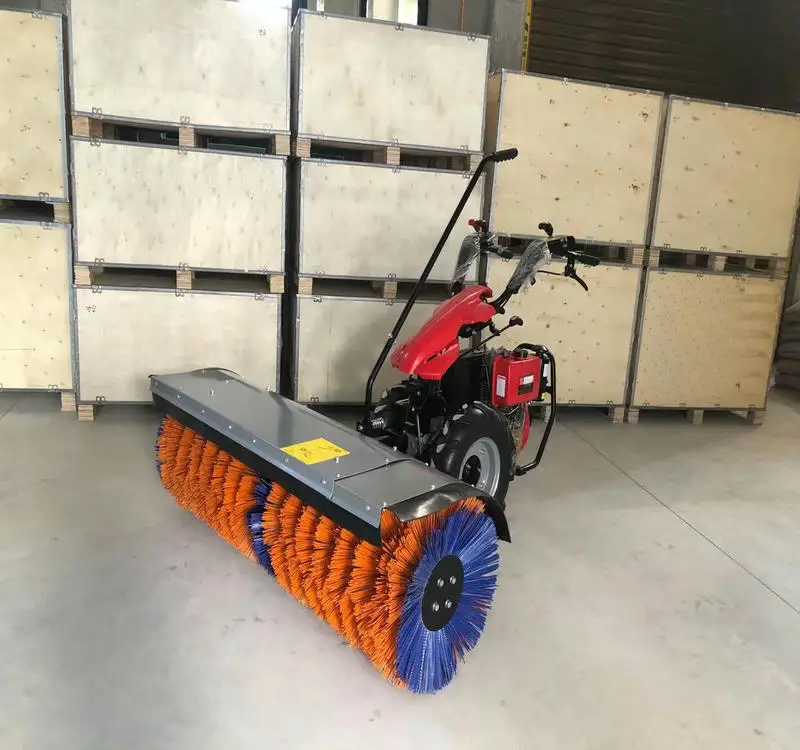 منفاخ ثلج متعدد الوظائف بطول 1.1 متر مع محرك Longxin، آلة كنس فعالة وقوية لإزالة ثلج الشارع #6