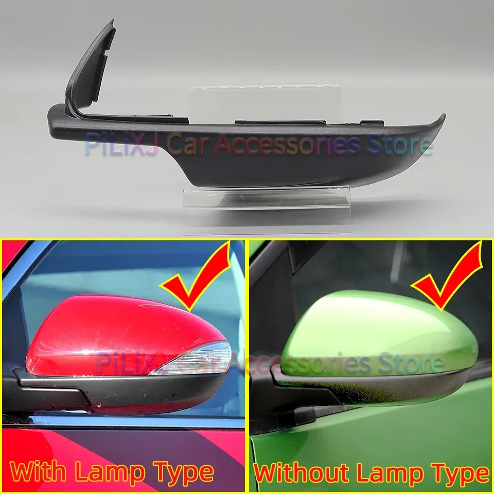 Car Wing Rearview Mirror Lower Shell Lower Cover Cap For Mazda 2 Demio DE 2007-2014 For Mazda 6  Atenza GH 3 Axela BL 2007-2013