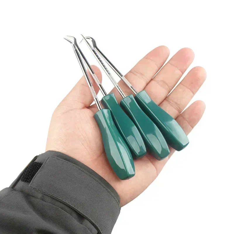 4Pcs 135mm Car Auto Vehicle Oil Seal Screwdrivers Set O-Ring Seal Gasket Puller Remover Pick Hooks Repair Tools for Car