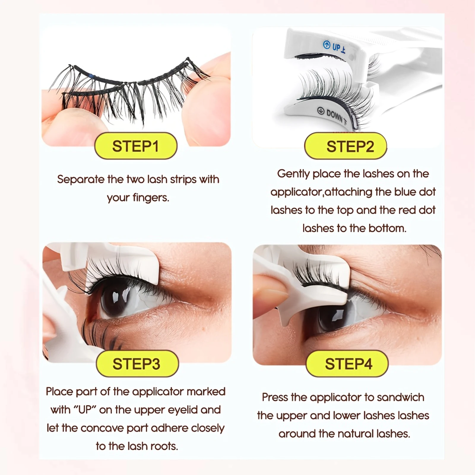 ขนตาแม่เหล็ก Honey Eyelash Qua - Eyelash Extension Full Set บทวิจารณ์และราคา
