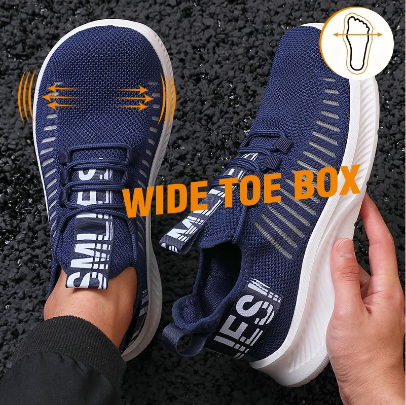 2026 Fashion Mesh Running Shoes Men Women Breathable Lightweight Cushioned Sole Sports Gym Outdoor Training Sneakers Quick Dry