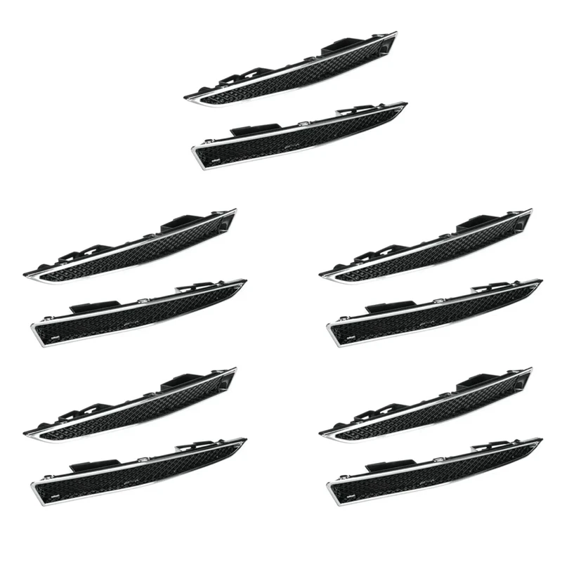 

10X Auto Headlight Trim Strip Headlight Lower Trim Strip DV45-8228-AA DV45-8229-AA For Ford Escape